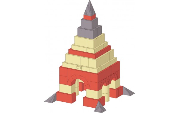 Small pyramid monument