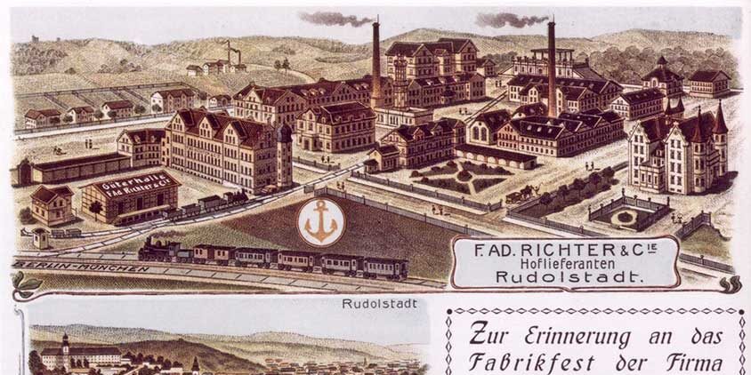 Ankerstein Factory in Rudolstadt – 1912 to 2019