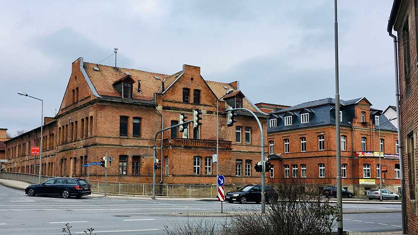 Original Anker factory buildings north